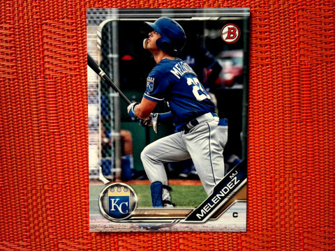 2019 Bowman BP-128 MJ Melendez - Kansas City Royals (Base)