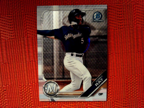 2019 Bowman BP-12 Corey Ray - Milwaukee Brewers (Chrome)