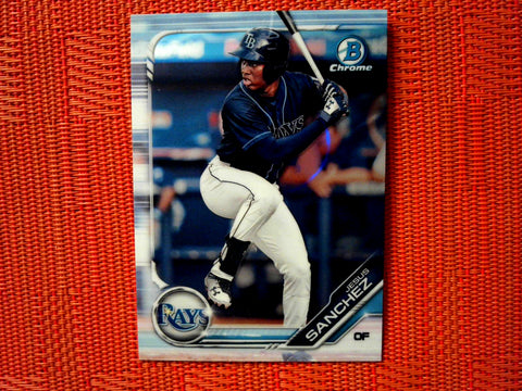 2019 Bowman BP-135 Jesus Sanchez - Tampa Bay Rays (Chrome)