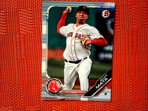 2019 Bowman BP-140 Bryan Mata - Boston Red Sox (Base)