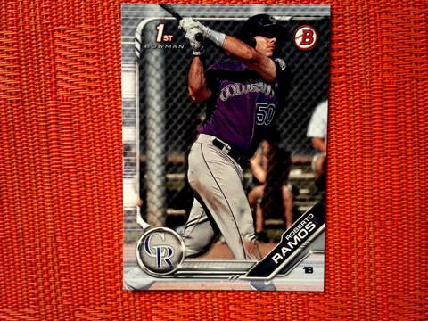 2019 Bowman BP-145 Roberto Ramos - Colorado Rockies (Base)