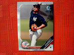 2019 Bowman BP-147 Albert Abreu - New York Yankees (Chrome)