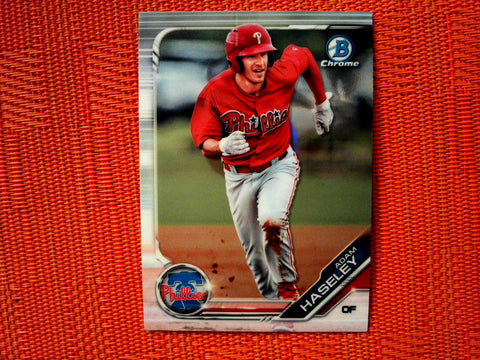 2019 Bowman BP-28 Adam Haseley - Philadelphia Phillies (Chrome)