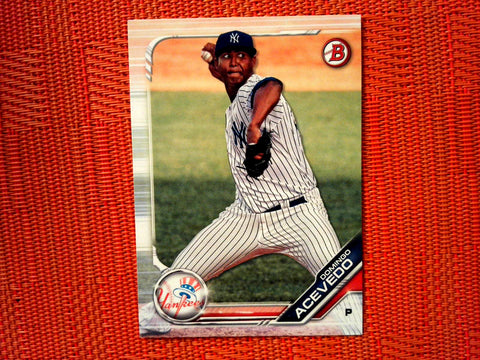 2019 Bowman BP-34 Domingo Acevedo - New York Yankees (Base)