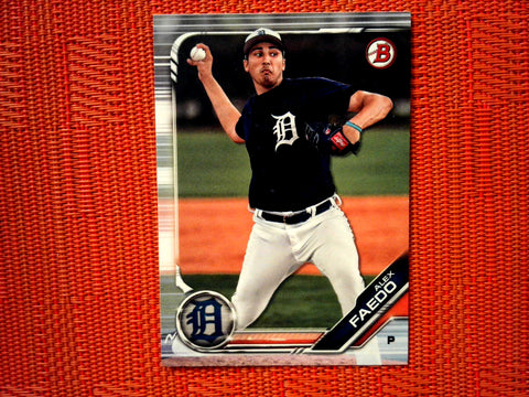 2019 Bowman BP-78 Alex Faedo - Detroit Tigers (Base)