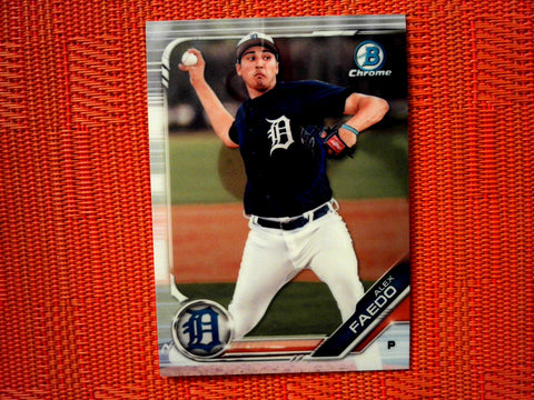 2019 Bowman BP-78 Alex Faedo - Detroit Tigers (Chrome)