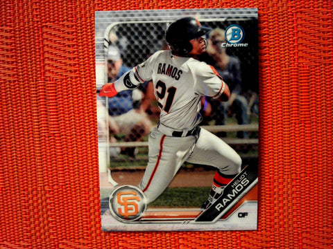 2019 Bowman BP-83 Heliot Ramos - San Francisco Giants (Chrome)