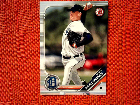 2019 Bowman BP-85 Matt Manning - Detroit Tigers (Base)