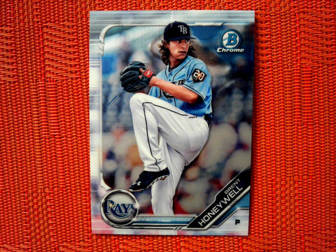 2019 Bowman BP-88 Brent Honeywell - Tampa Bay Rays (Chrome)