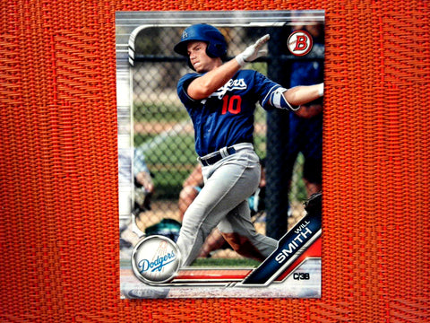 2019 Bowman BP-91 Will Smith - Los Angeles Dodgers (Base)