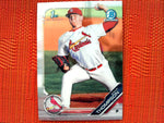 2019 Bowman Draft BD-104 Zack Thompson - St. Louis Cardinals (Chrome)