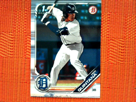 2019 Bowman Draft BD-105 Nick Quintana - Detroit Tigers (Base)