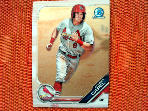 2019 Bowman Draft BD-110 Conner Capel - St. Louis Cardinals (Chrome)