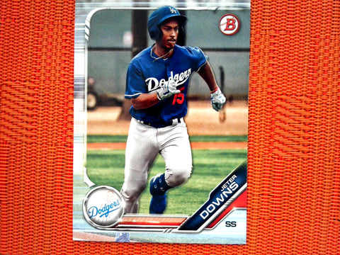 2019 Bowman Draft BD-114 Jeter Downs - Los Angeles Dodgers (Base)