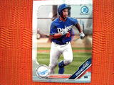 2019 Bowman Draft BD-114 Jeter Downs - Los Angeles Dodgers (Chrome)