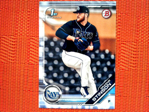 2019 Bowman Draft BD-116 Graeme Stinson - Tampa Bay Rays (Base)