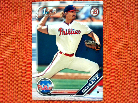 2019 Bowman Draft BD-120 Andrew Schultz - Philadelphia Phillies (Base)