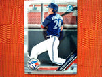 2019 Bowman Draft BD-133 Will Robertson - Toronto Blue Jays (Chrome)