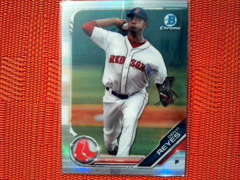 2019 Bowman Draft BD-142 Denyi Reyes - Boston Red Sox (Refractor)