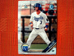 2019 Bowman Draft BD-144 John Rave - Kansas City Royals (Chrome)