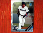 2019 Bowman Draft BD-154 Jose Devers - Miami Marlins (Chrome)