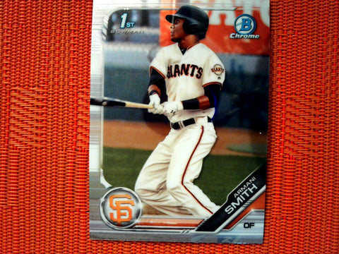 2019 Bowman Draft BD-157 Armani Smith - San Francisco Giants (Chrome)