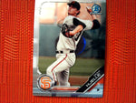 2019 Bowman Draft BD-159 Sean Hjelle - San Francisco Giants (Chrome)