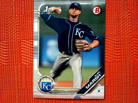 2019 Bowman Draft BD-15 Alec Marsh - Kansas City Royals (Base)