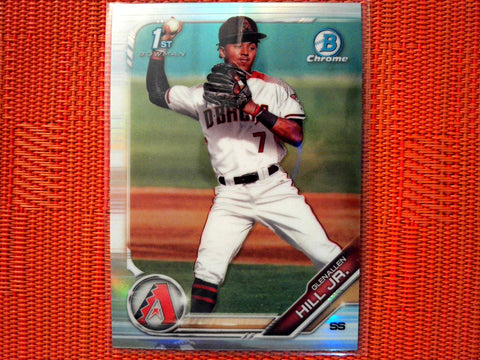 2019 Bowman Draft BD-167 Glenallen Hill Jr. - Arizona Diamondbacks (Chrome)