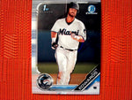 2019 Bowman Draft BD-168 Evan Edwards - Miami Marlins (Chrome)