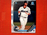 2019 Bowman Draft BD-168 Evan Edwards - Miami Marlins (Chrome)