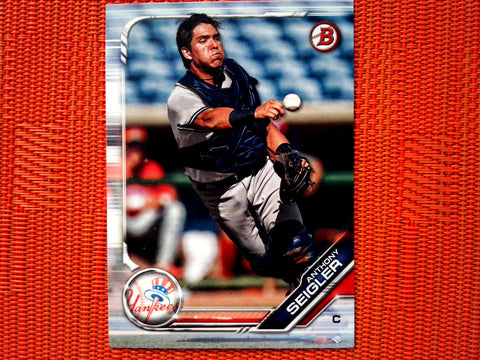 2019 Bowman Draft BD-171 Anthony Seigler - New York Yankees (Base)