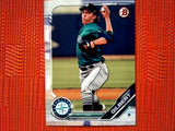 2019 Bowman Draft BD-179 Logan Gilbert - Seattle Mariners (Base)