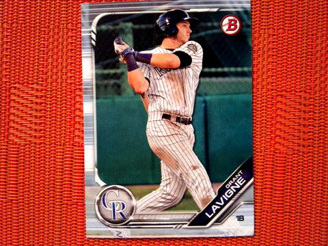 2019 Bowman Draft BD-188 Grant Lavigne - Colorado Rockies (Base)