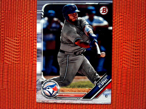 2019 Bowman Draft BD-193 Alejandro Kirk - Toronto Blue Jays (Base)