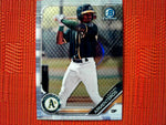 2019 Bowman Draft BD-198 Lazaro Armenteros - Oakland Athletics (Refractor)