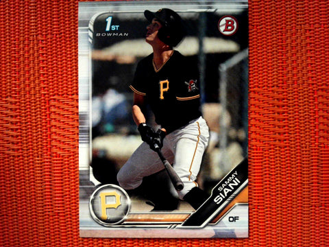 2019 Bowman Draft BD-19 Sammy Siani - Pittsburgh Pirates (Base)