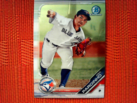 2019 Bowman Draft BD-21 Eric Pardinho - Toronto Blue Jays (Refractor)