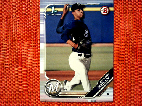 2019 Bowman Draft BD-36 Antoine Kelly - Milwaukee Brewers (Base)