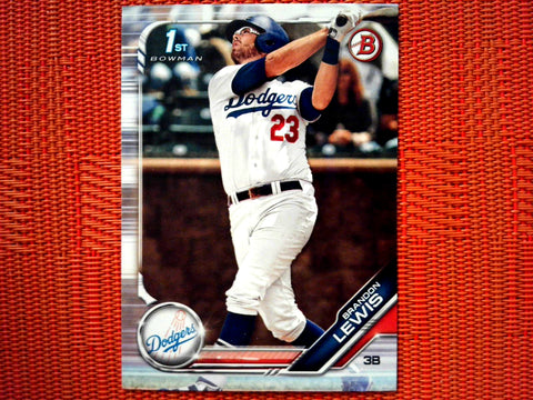 2019 Bowman Draft BD-40 Brandon Lewis - Los Angeles Dodgers (Base)