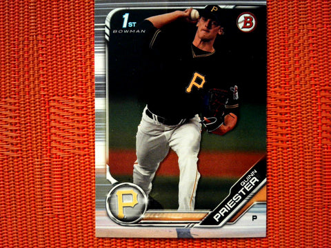 2019 Bowman Draft BD-44 Quinn Priester - Pittsburgh Pirates (Base)