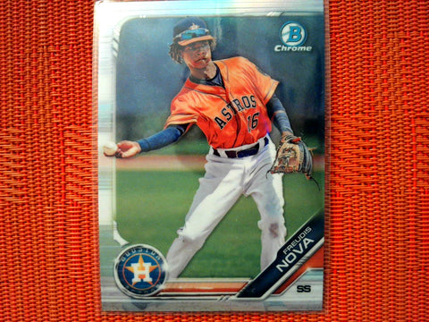 2019 Bowman Draft BD-45 Freudis Nova - Houston Astros (Chrome)