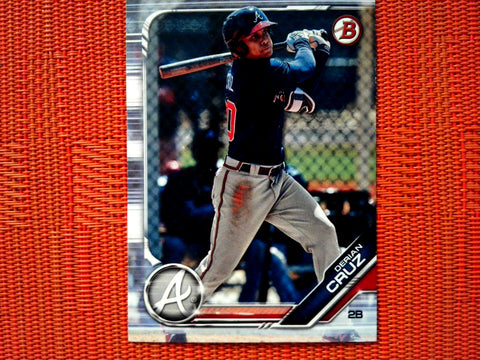 2019 Bowman Draft BD-52 Derian Cruz - Atlanta Braves (Base)