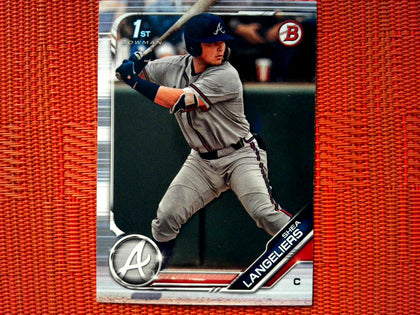 2019 Bowman Draft BD-67 Shea Langeliers - Atlanta Braves (Base)