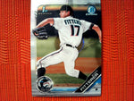 2019 Bowman Draft BD-68 Evan Fitterer - Miami Marlins (Chrome)