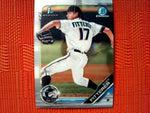 2019 Bowman Draft BD-68 Evan Fitterer - Miami Marlins (Refractor)