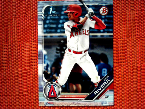 2019 Bowman Draft BD-77 Erik Rivera - Los Angeles Angels (Base)