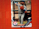 2019 Bowman Draft BD-81 Davis Wendzel - Texas Rangers (Base)