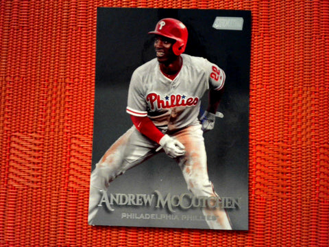 2019 Topps Stadium Club #102 Andrew McCutchen - Philadelphia Phillies (Base)