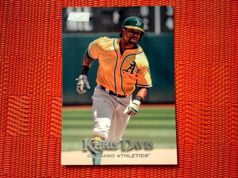 2019 Topps Stadium Club #109 Khris Davis - Oakland Athletics (Base)